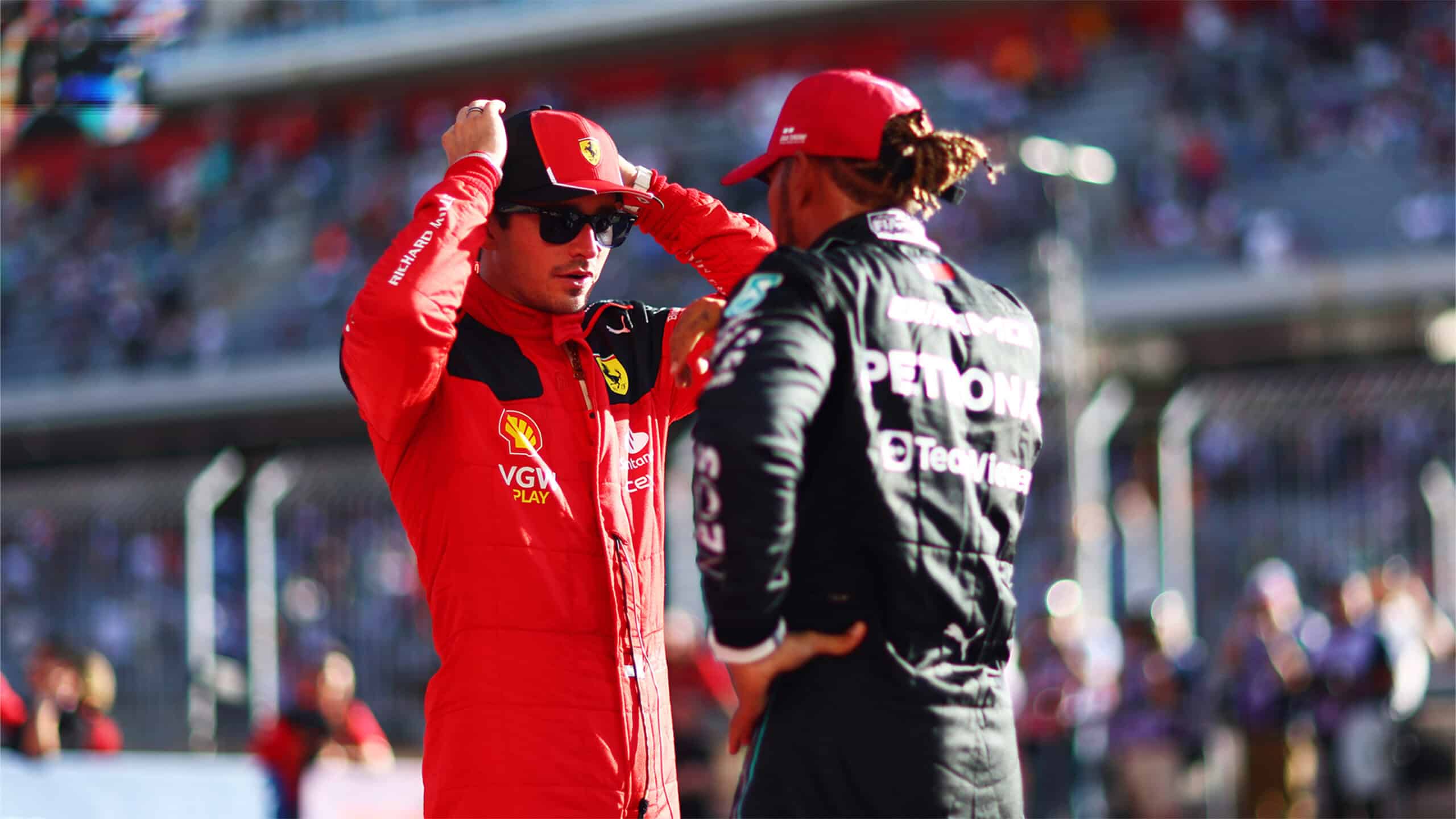 Leclerc Hamilton 2025