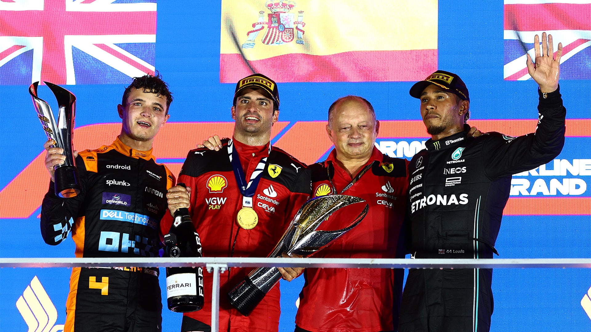 Ferrari Hamilton 2023