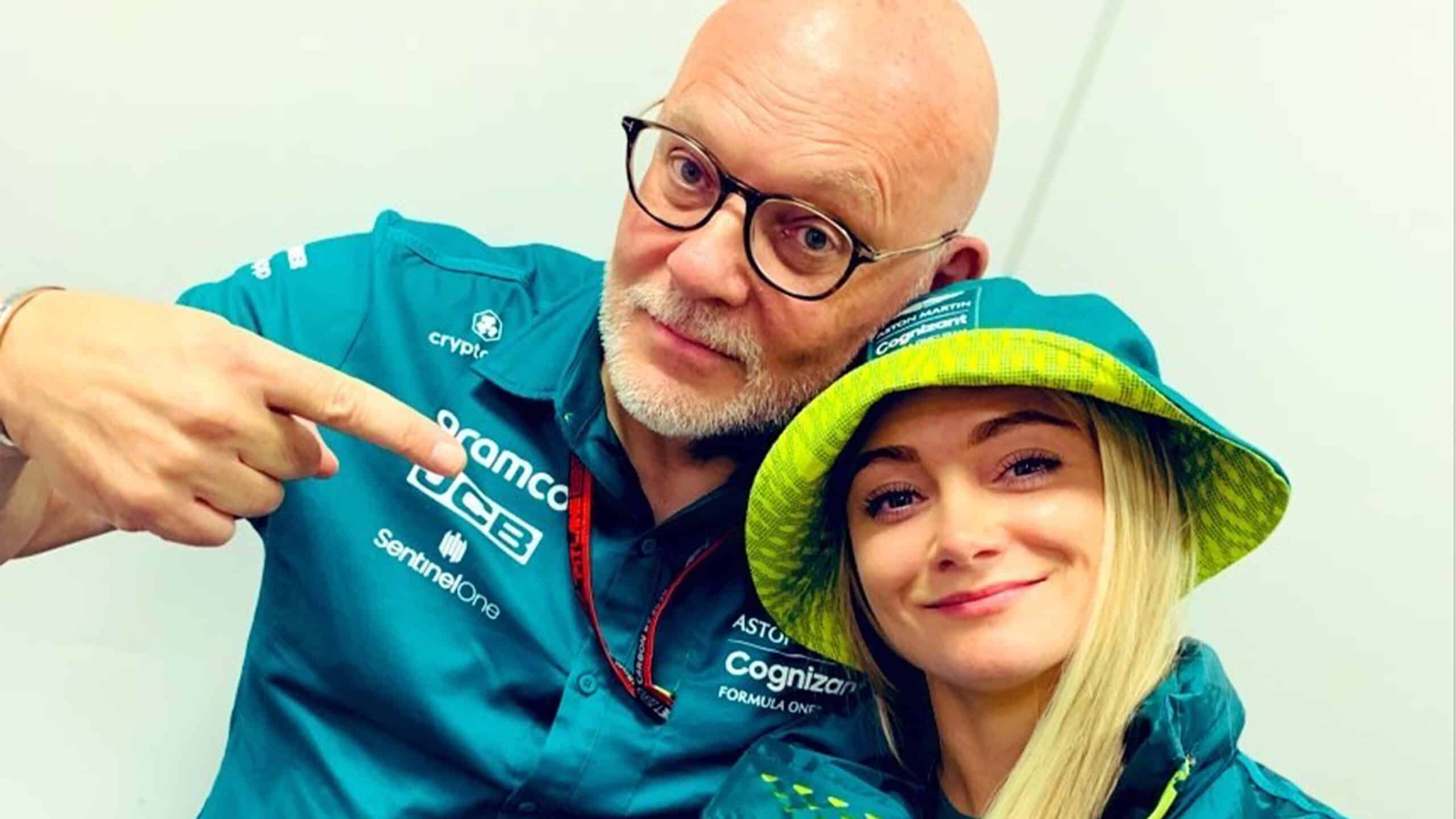 Aston Martin Matt Bishop Jessica Hawkins F1