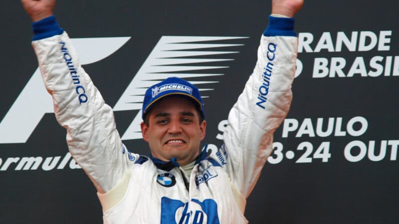 Montoya Brazil Grand Prix winner