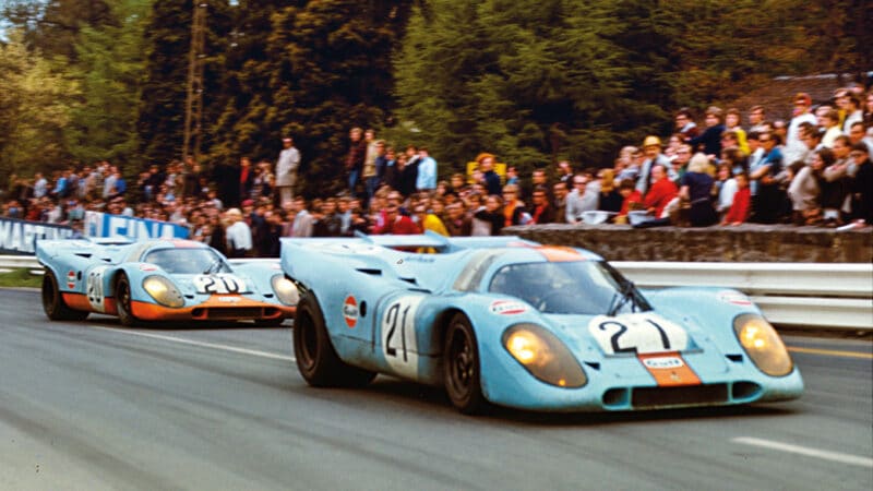 A commanding 1-2 in the ’71 Spa 1000Kms