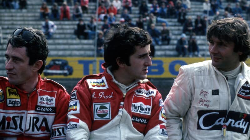 Jean-Pierre Jarier Patrick Depailler Alain Prost