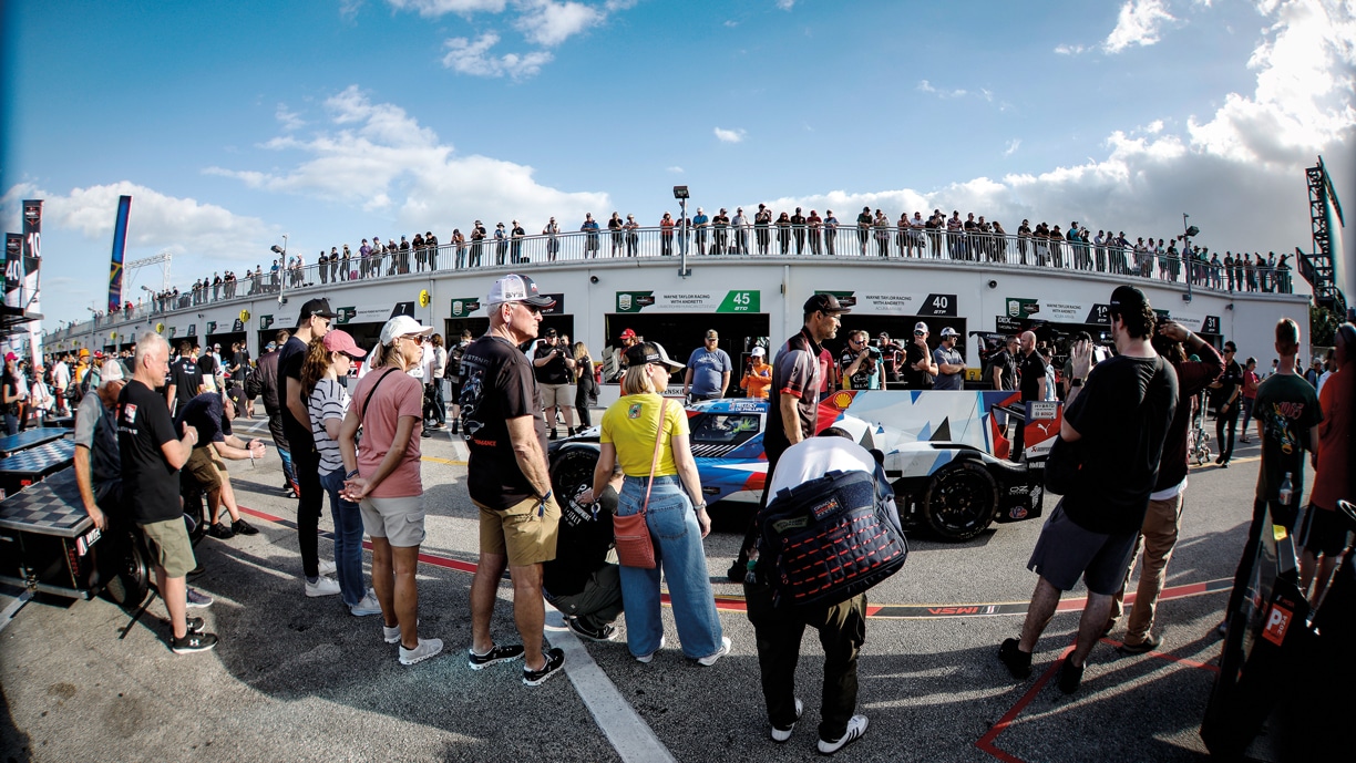 Daytona is very fan friendly, and all the better for it