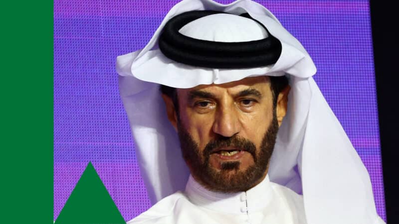 2024 Saudi Arabian GP FIA President Muhhamed Ben Sulayem