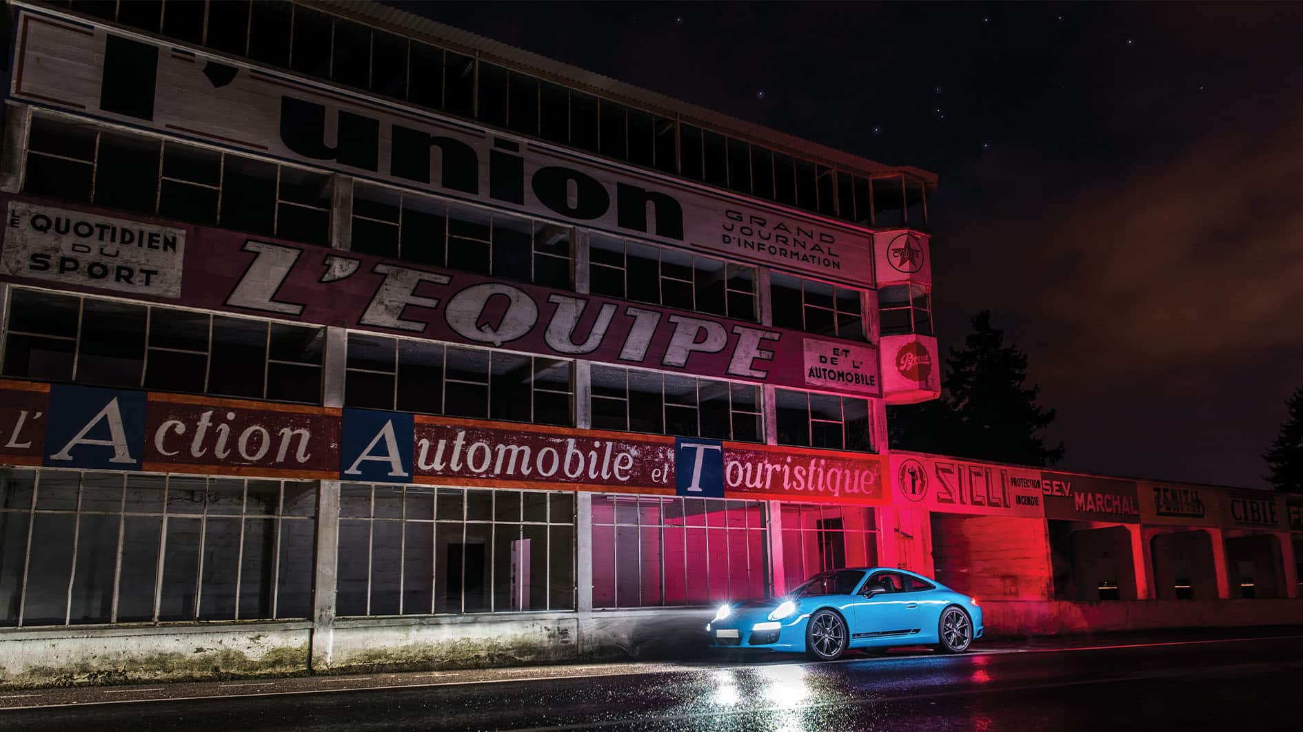 5 Abandoned Reims race track France