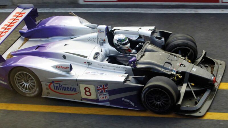 Allan McNish’s at Le Mans in 2004, Audi R8