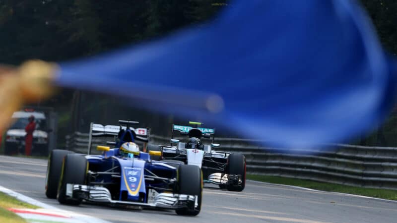 Blue Flag F1 2014