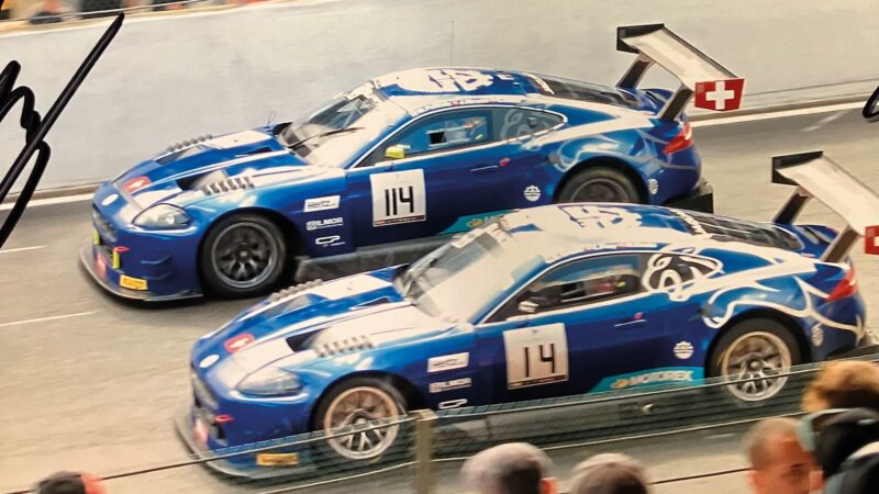 Both Emil Frey Jaguar XKs at the 2016 Spa 24 Hours