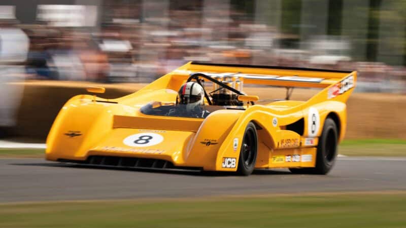 Can Am McLaren at the 2023 Festival of speed