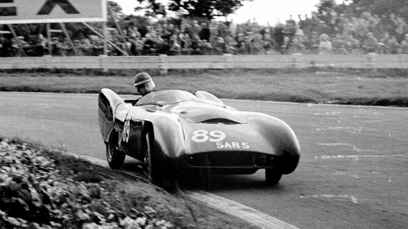Chapman in the Lotus VIII 1954