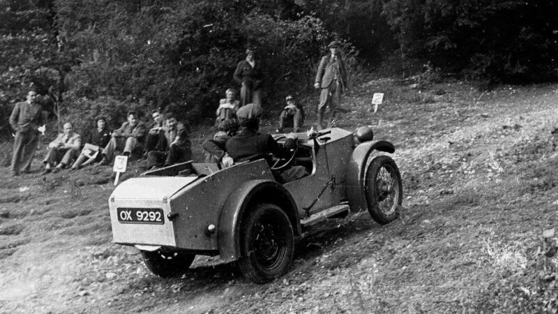 Colin Chapman in Boxy MkI