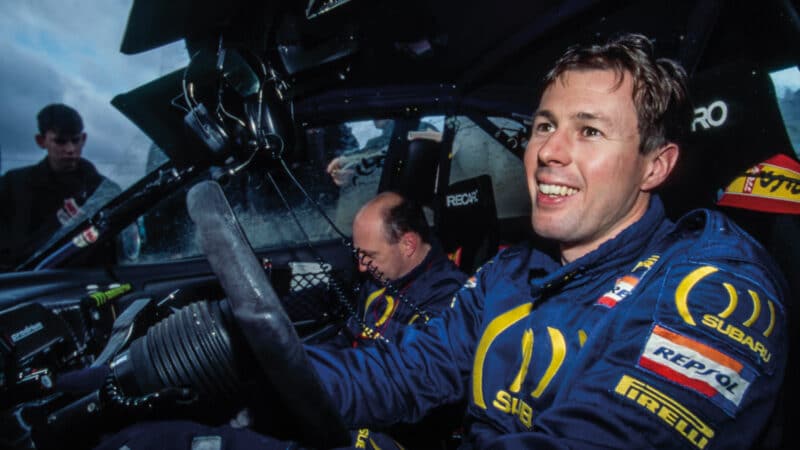 McRae and co-driver Derek Ringer produced one of the all-time great drives on Rally GB in 1995