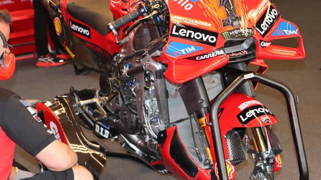 MotoGP scoop: Ducati’s GP24 stripped!