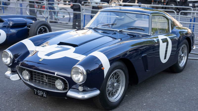 Ferrari 250GT SWB that won Goodwood Tourist Trophy with Stirling Moss