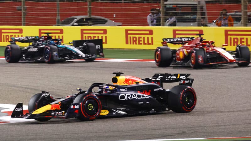 Ferrari and Mercedes behind Red Bull in 2024 F1 Bahrain Grand Prix
