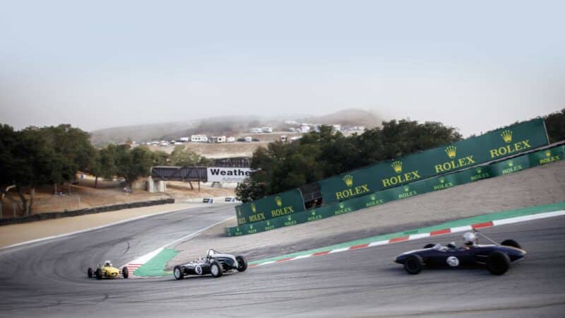 Formula Juniors on track at Monterey Motorsport Reunion