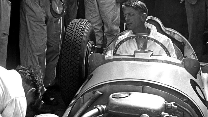 Raymond Sommer at Silverstone, 1950