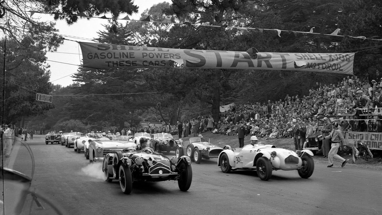 Golden Gate Park race start 1952