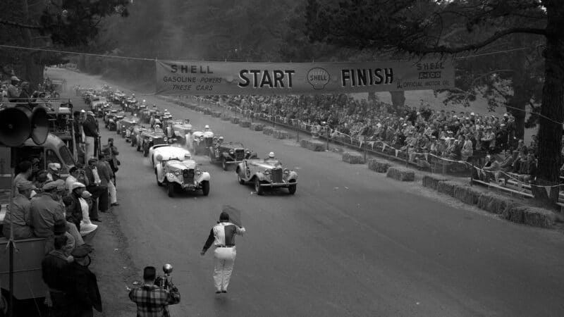 Golden Gate Park race start 1953