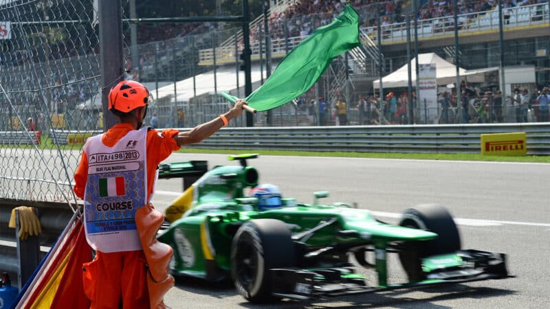 Green Flag F1 2013