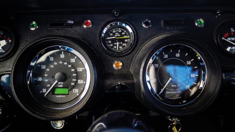 dials are pleasing nod to the car’s history