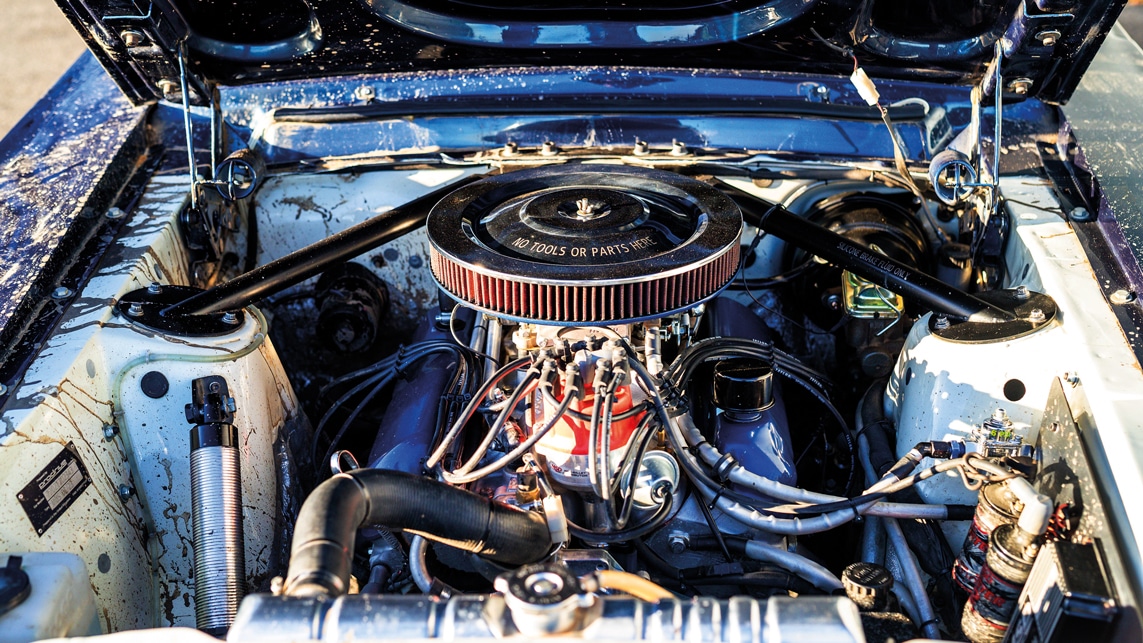 The 5.4-litre V8 engine has been designed to run in extreme conditions