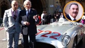 F1 champions join Stirling Moss memorial service at Westminster Abbey