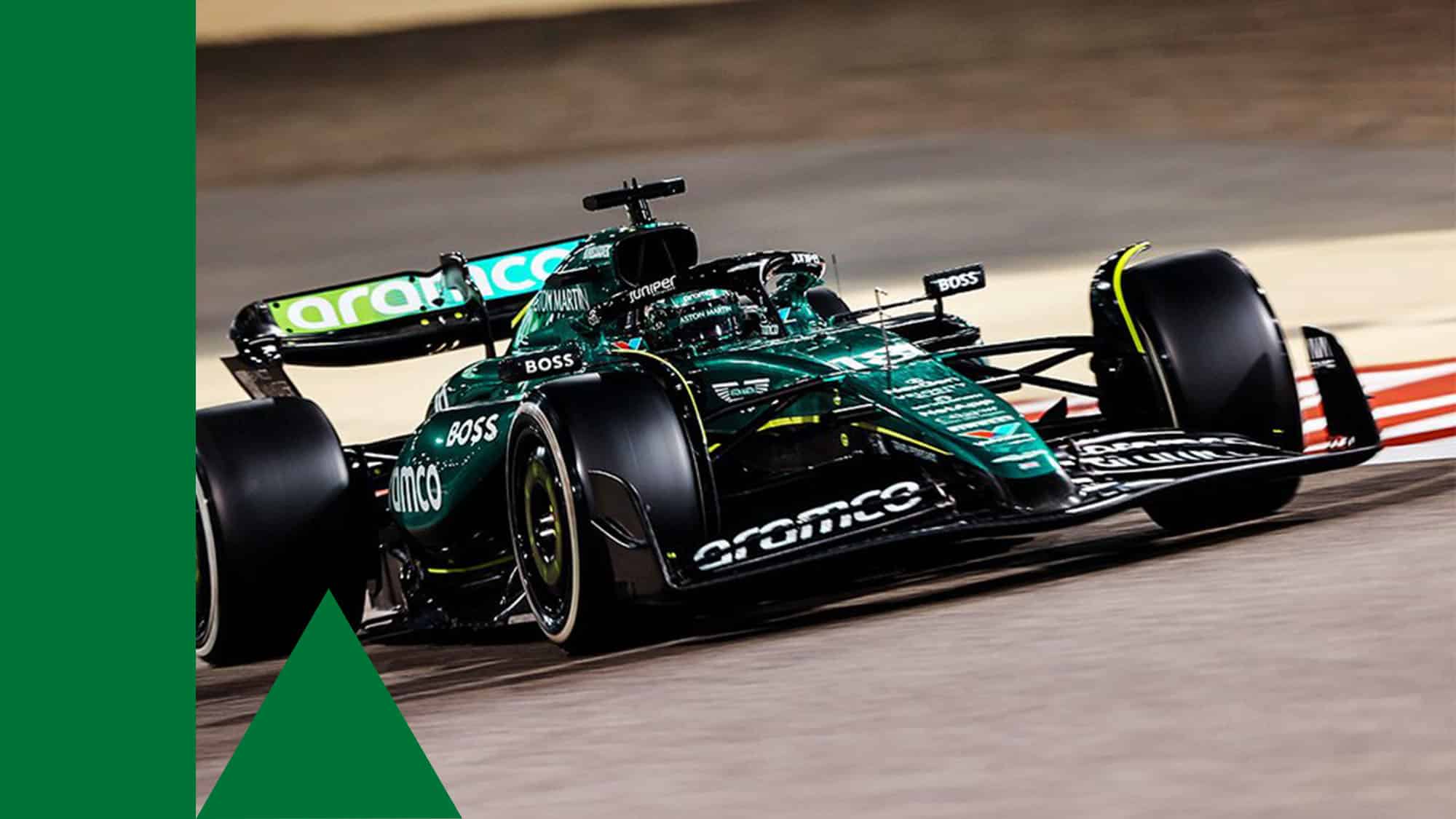 Lance Stroll Aston Martin 2024 Bahrain GP