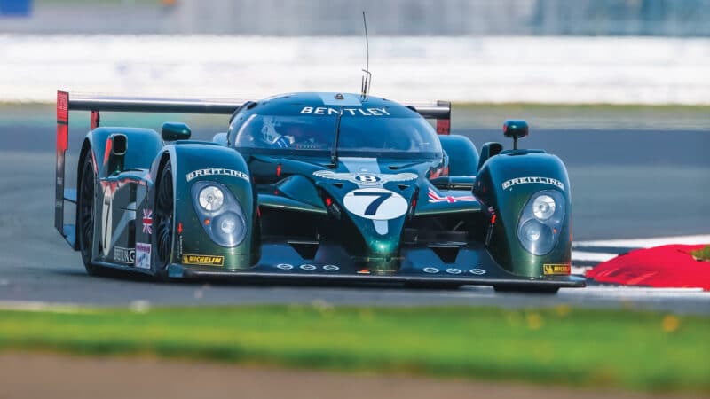 Don’t even think about calling it an Audi with a roof. The Speed 8 is a pure-bred Le Mans winner of its own, British, design