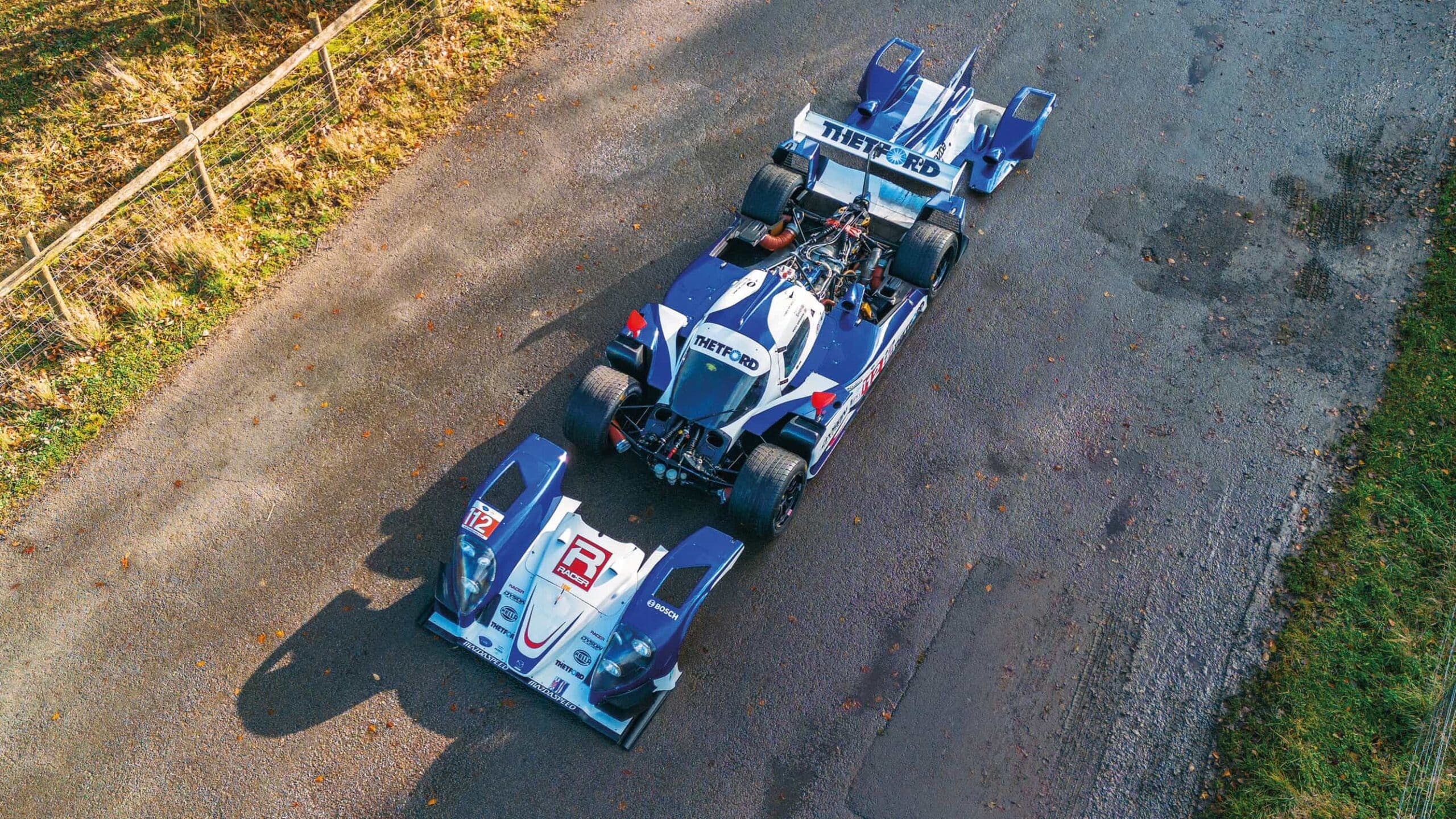 Mitchell Mazda Lola from above