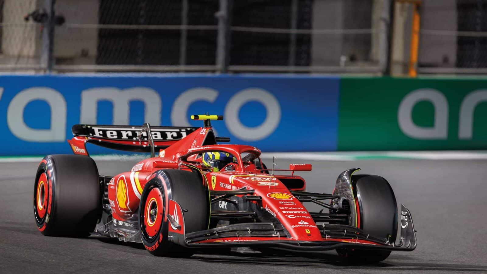 Oliver Bearman’s in Ferrari F1 in Jeddah