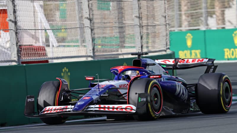 RB Daniel Ricciardo Yuki Tsunoda Saudi Arabian Grand Prix