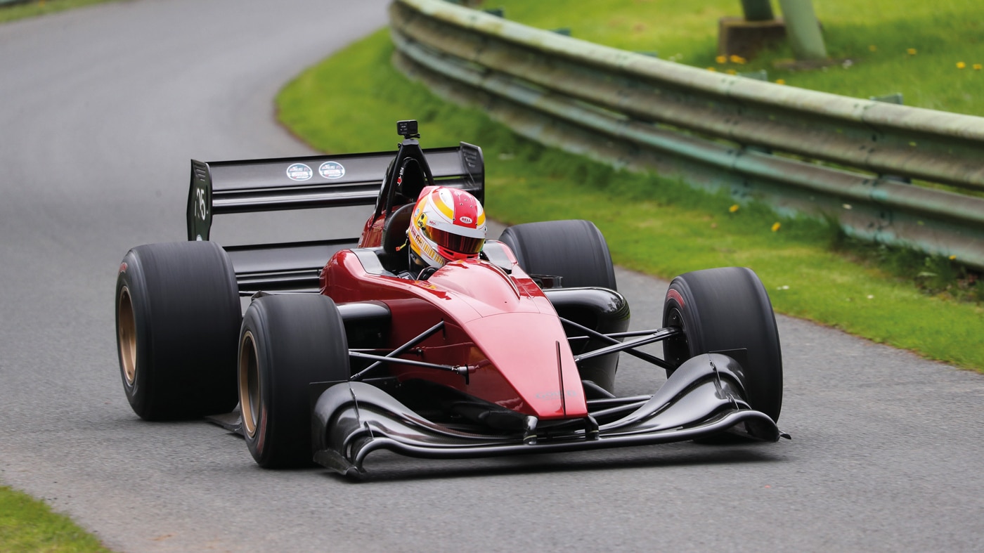Matthew Ryder – a serious challenger to Menzies – driving at the 2023 season opener at Prescott