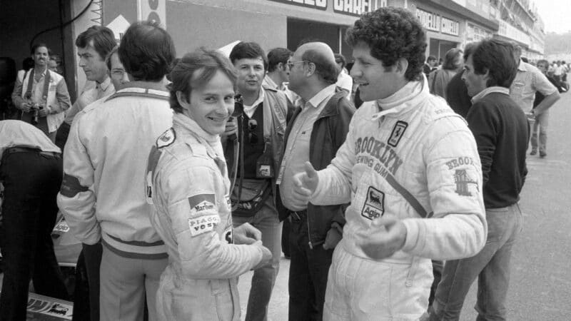 Scheckter and Villeneuve