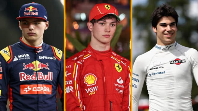 Bearman joins Verstappen and Stroll on list of F1’s youngest drivers