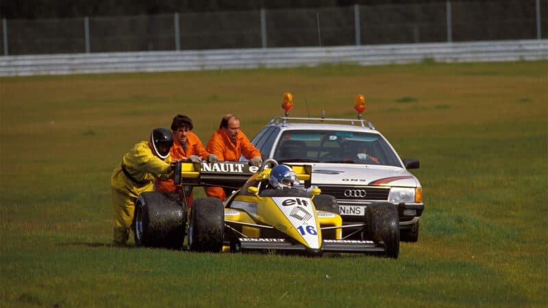 Warwick 1984 European Grand Prix Renault