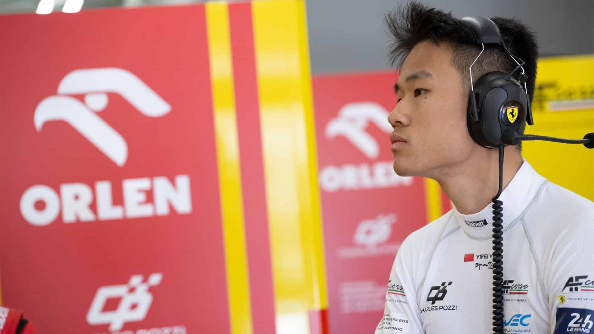 Yifei Ye Ferrari AF Corse Qatar WEC 2024