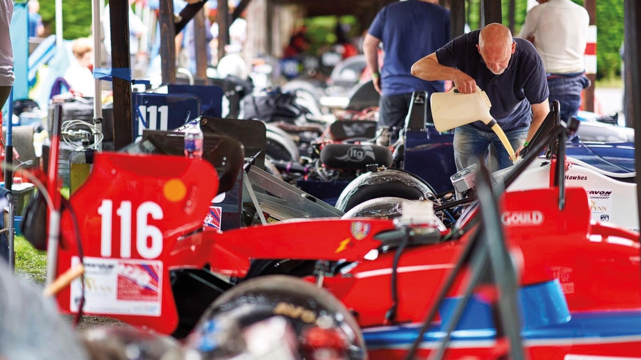 going for Gould – the paddock at Shelsley
