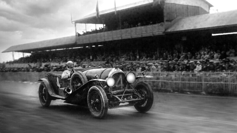 Barnato and Bernard Rubin thunder towards victory in 1928. It would be the start of Barnato’s unprecedented hat-trick of wins