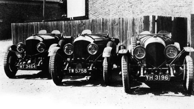 Bentley’s line-up advertisement of 1929