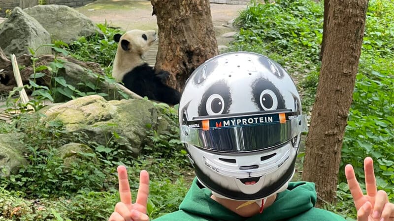 Alex Albon Chinese Grand Prix Helmet