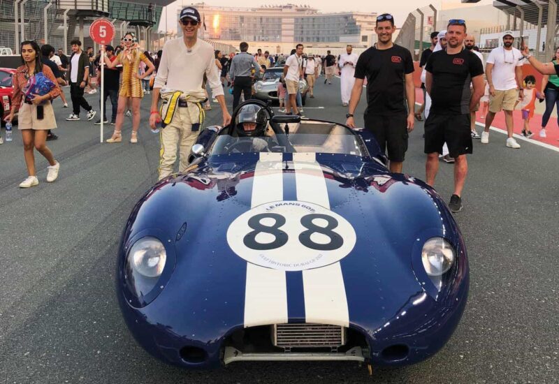 Car at the Gulf Historic with a Lister