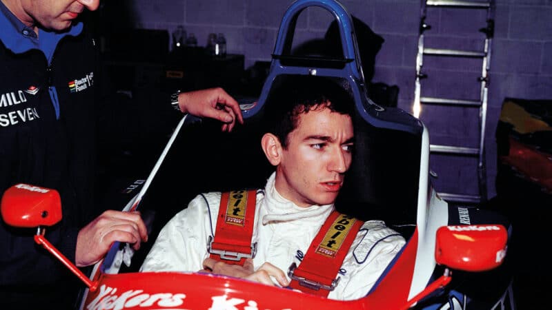 Gavin never got an F1 drive but was involved with testing for Benetton from 1997-2006