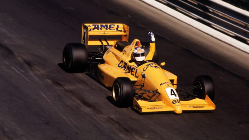 Jean Alesi’s first F3000 win of 1989 came here in the Pau GP – weeks before his F1 debut