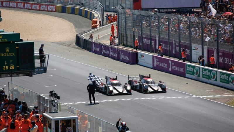 Jota has experience of Le Mans victory – here taking an LMP2 1-2 in 2017.
