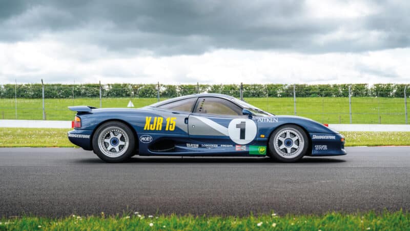 Perhaps there’s a little bit of Motor Sport in the Jaguar XJR-15... the designer’s uncle was our own Jenks