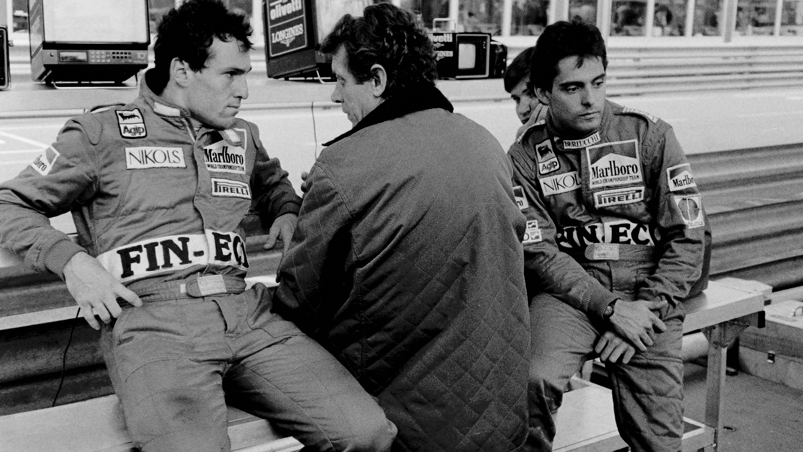 Dallara drivers de Cesaris and Caffi at the 1989 Monaco Grand Prix