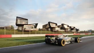 A room with the ultimate view? Silverstone’s Escapade complex nears completion