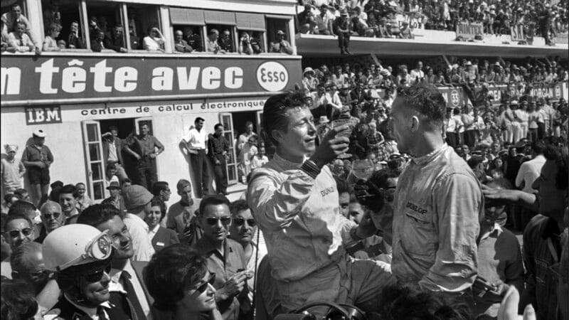 Le Mans victory in 1962 alongside Phil Hill