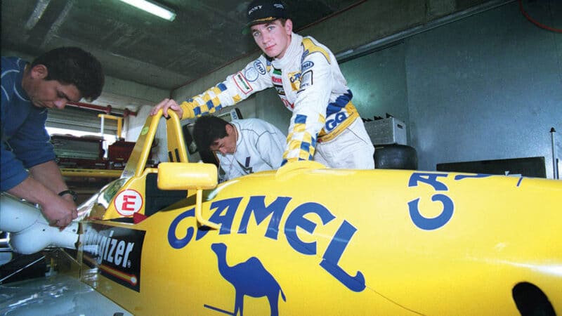 Gavin had two seasons racing in British F3, 1993 and ’95, taking the title in his final season